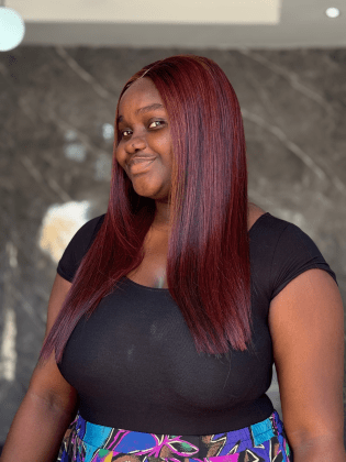 RAPUNZEL 20" - BURGUNDY